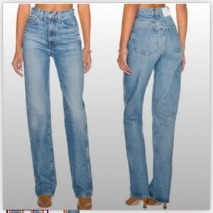 GRLFRND Sara Super High Rise Slim Straight size 29